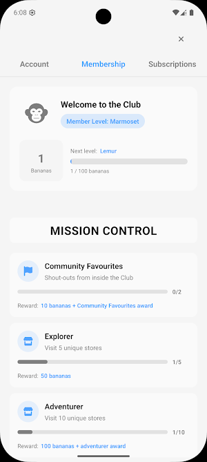 Banana Club Screenshot 1