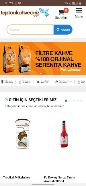 Toptan Kahveciniz Screenshot 0