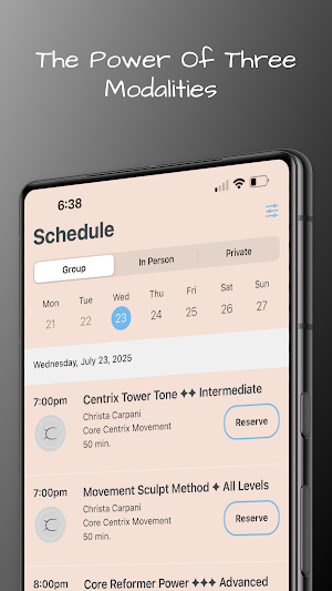 Core Centrix Movement Screenshot 2