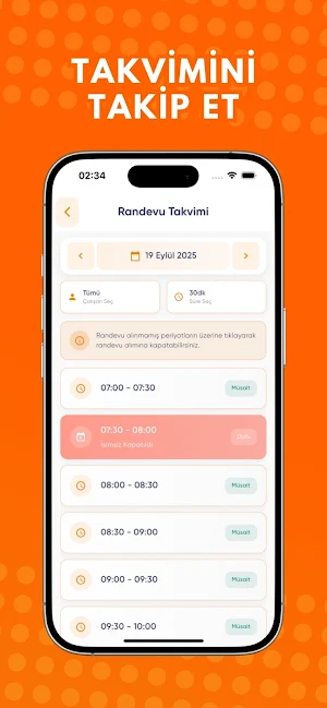 Rezer: Randevu Yönetimi Screenshot 2