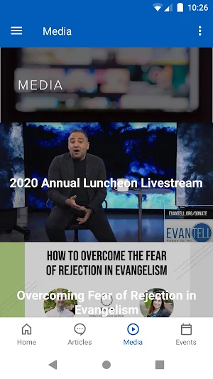 Evantell Screenshot 1