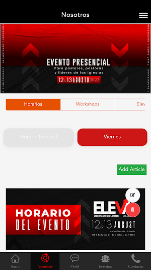 Conferencia Eleva Screenshot 0