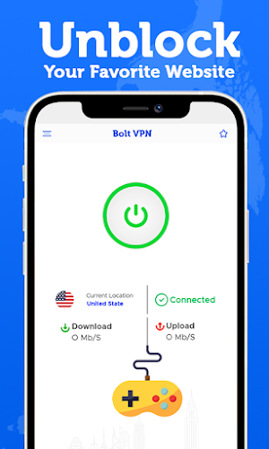 Bolt VPN-Fast VPN Proxy Secure Screenshot 2