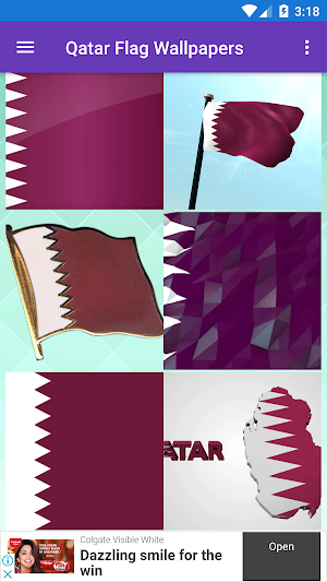 Qatar Flag Wallpaper: Flags and Country Images Screenshot 2