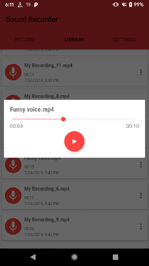 Sound Recorder Screenshot 3