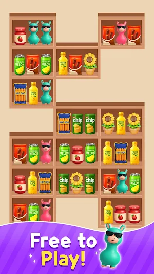 Sort Mart 3D: Triple Match Screenshot 1