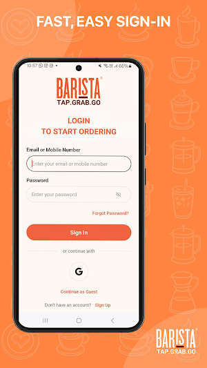 Barista Tap. Grab. Go Screenshot 1