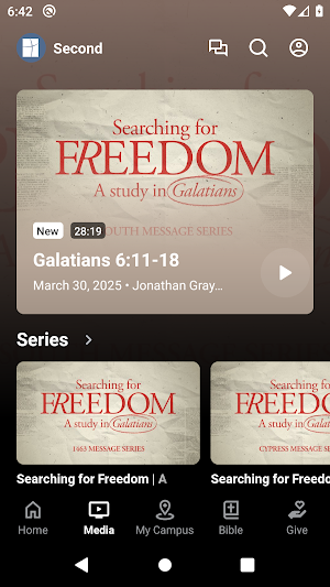 Second Baptist Church, Houston Screenshot 1