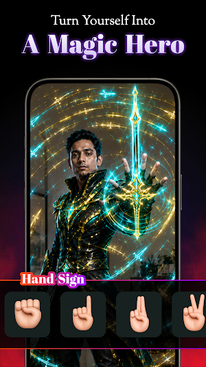 Magic Hand: AR Control Effects Screenshot 3