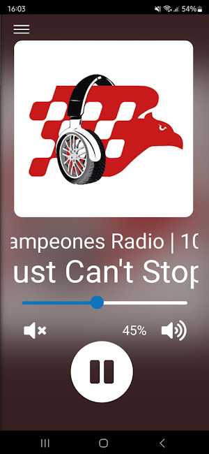 Campeones Radio Screenshot 0