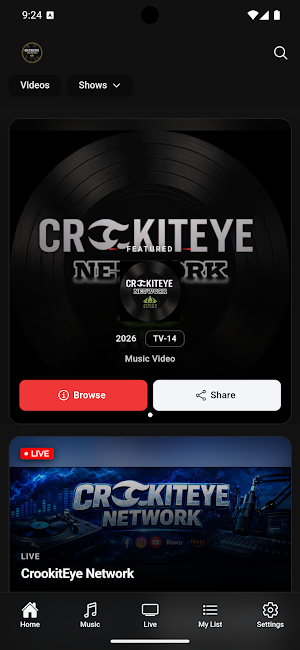 CrookitEye Network Screenshot 0