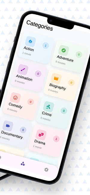 Kino Space: Movie Organizer Screenshot 1