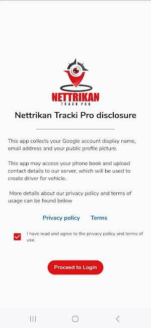 Nettrikan Track Pro Screenshot 1