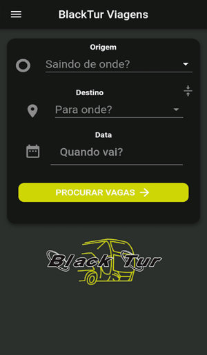 Blacktur Viagens Compartilhadas Screenshot 1