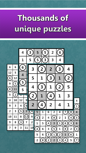 LogiBrain Hitori Screenshot 2
