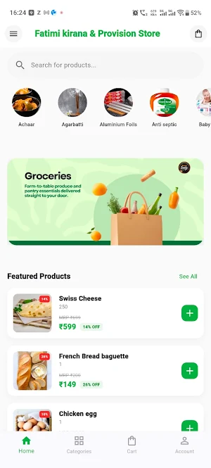 Fatimi kirana&Provision Store Screenshot 0