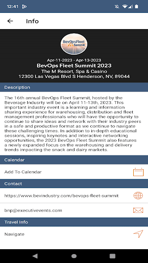 BevOps Fleet Summit Screenshot 2