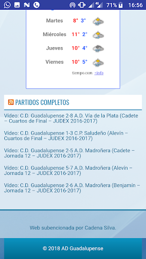 AD Guadalupense Screenshot 2