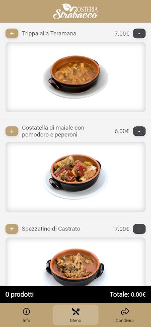 Osteria Strabacco Screenshot 3