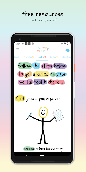 happiness project Screenshot 2
