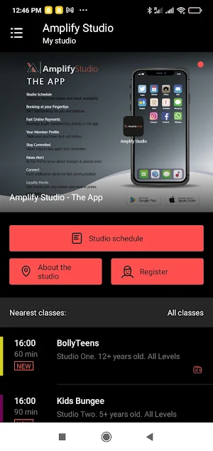 Amplify Studio Screenshot 1