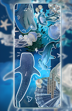 ocean asthetic wallpaper Screenshot 1