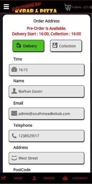 Southmead Kebab Screenshot 0