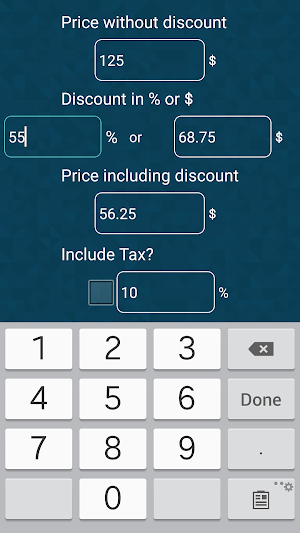 Discount Calculator Screenshot 2