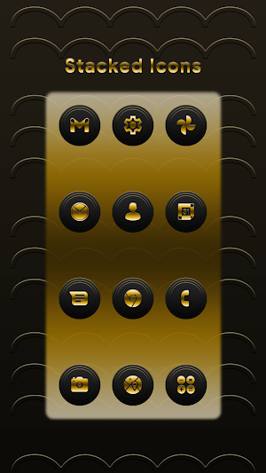 Stacked Gold Icons screenshot 6