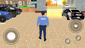 US Police Cop Car Chase Game Screenshot 0