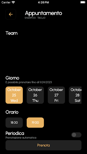 Wellness Barberia Screenshot 3