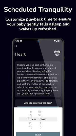 Ninar: White noise for babies Screenshot 2
