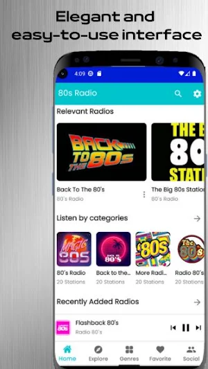 80s Radio Screenshot 2
