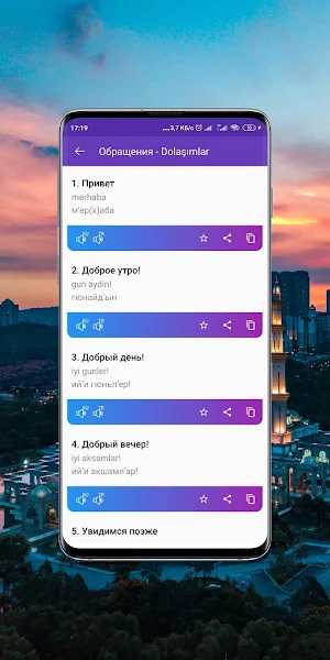 Турецкий разговорник Screenshot 1