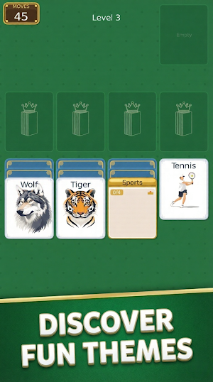 Solitaire Sort: Picture Word Screenshot 3