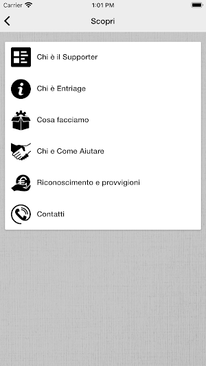 Entriage Network Screenshot 1