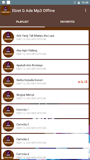 Ebiet G Ade Mp3 Offline Screenshot 3