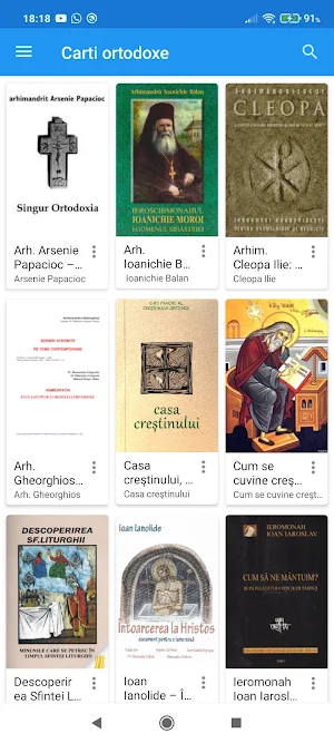Cărți ortodoxe Studii Biblice Screenshot 1