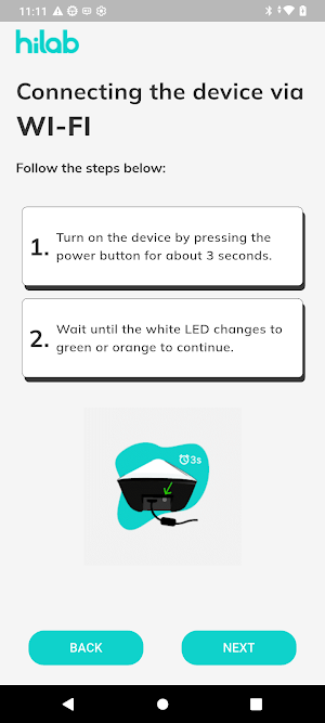 HiConnect Screenshot 1