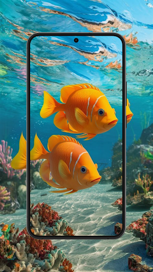 Aquarium Wallpaper HD 4K Screenshot 1