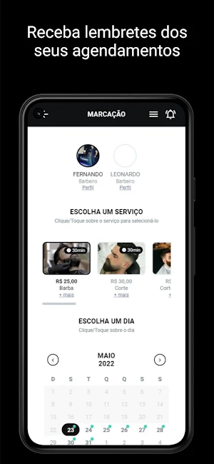 Barbearia Fernandes Screenshot 1