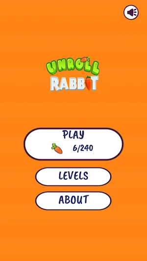 Unroll Rabbit: Slide Puzzle Screenshot 1