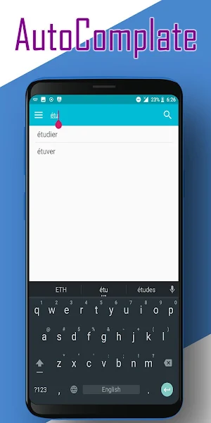 French conjugation - offline Screenshot 2