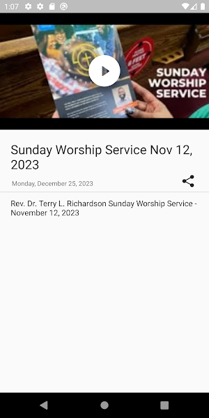 First Baptist Church of S. O. Screenshot 2