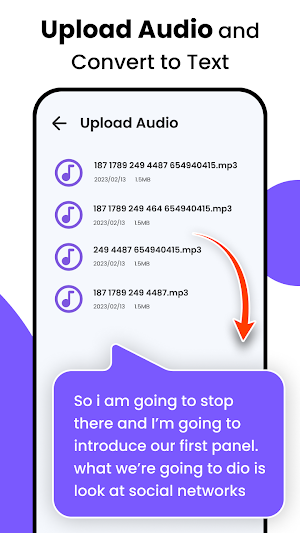 AI Speech to text: Transcribe Screenshot 3