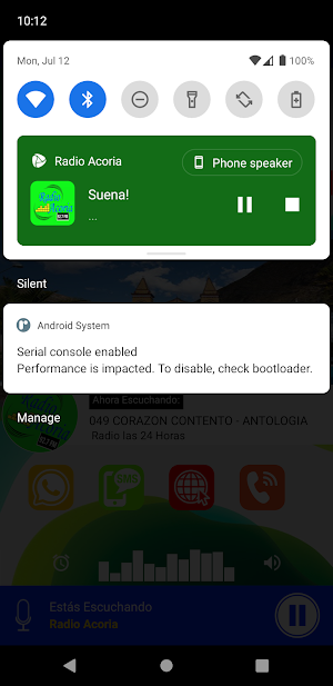 Radio Acoria Screenshot 2