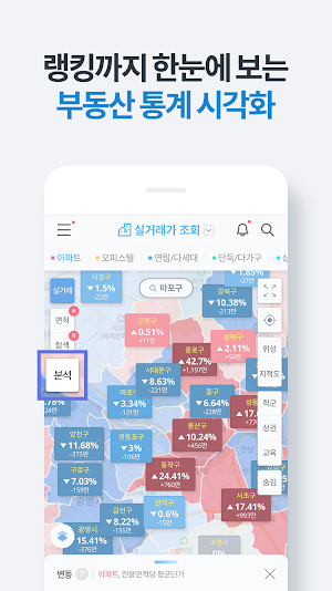 부동산플래닛 - 실거래가조회 토지 빌딩 상가 사무실 원룸 투룸 빌라 주택 아파트 매물 시세 Screenshot 2