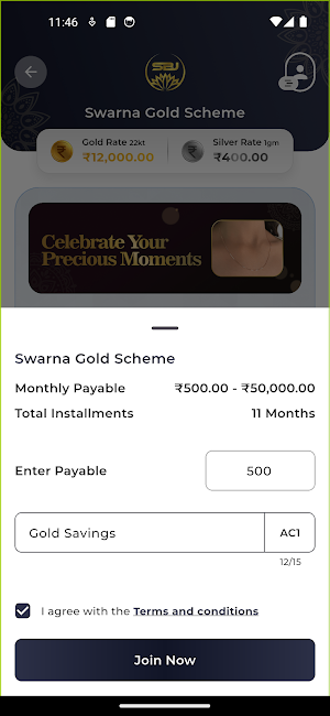 Sri Balaji Jewellers Digi Gold Screenshot 3