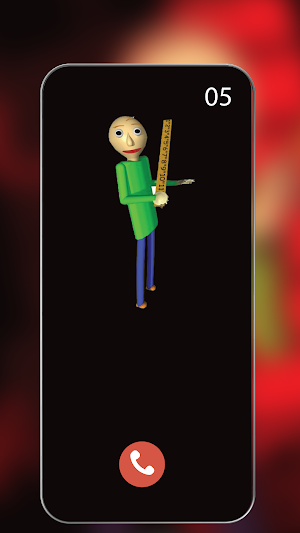 Baldi Teacher Video Prank call Screenshot 2