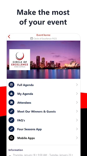Avaya Circle of Excellence Screenshot 1